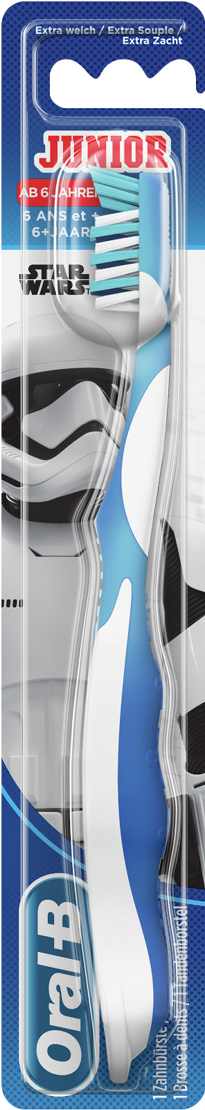 Oral-B Junior Kinderzahnbürste Star Wars extra weich (ab 6 Jahre) 