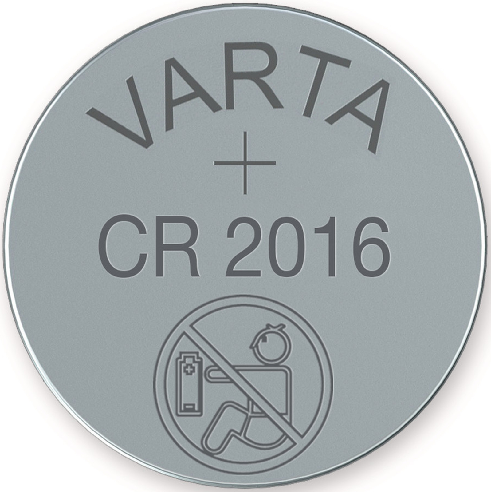 Varta CR2016 3V Batterie Lithium Knopfzelle Bulk VCR2016B