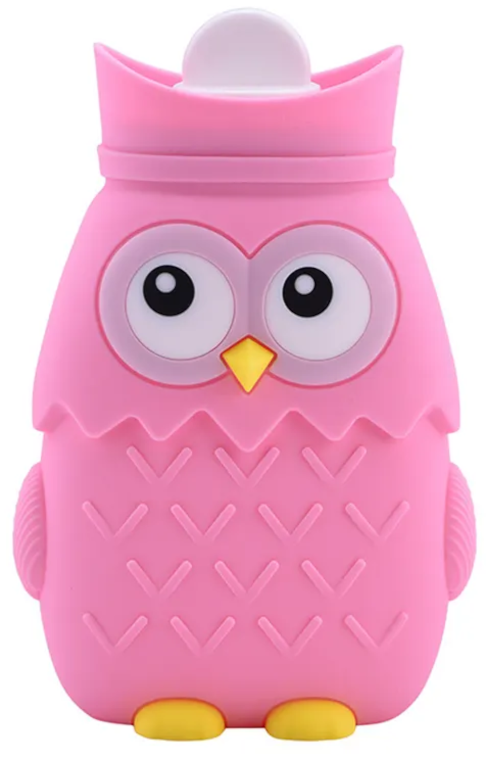 EWANTO_de__L16422__EWANTO_WEP-02_8463S3AzvNUevrwdG EWANTO Mini Eule Silikon Wärmflasche 400 ml Bettflasche Handwärmer für Erwachsene und Kinder Pink WEP-02