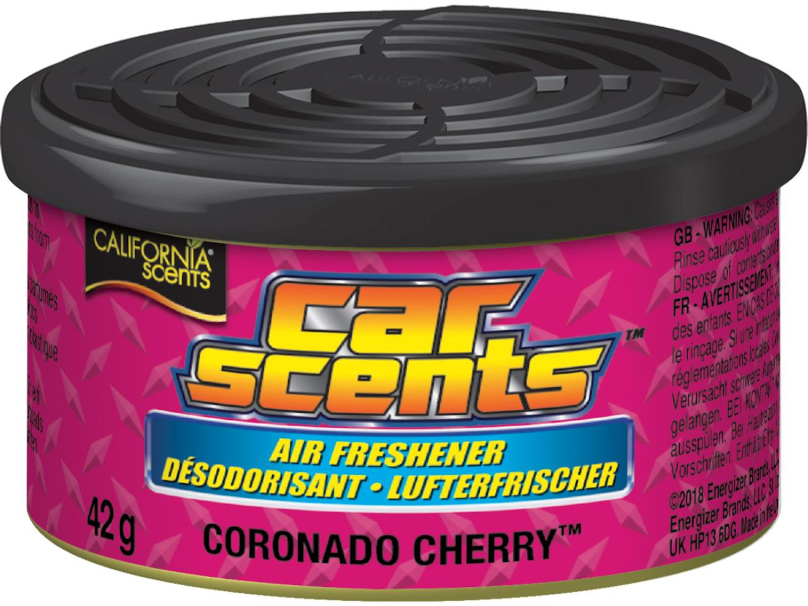 California Scents Lufterfrischer Duftdose Car Scents Geruchsorte Coronado Cherry Strawberry Air Freshener CCS007-12D1 156812