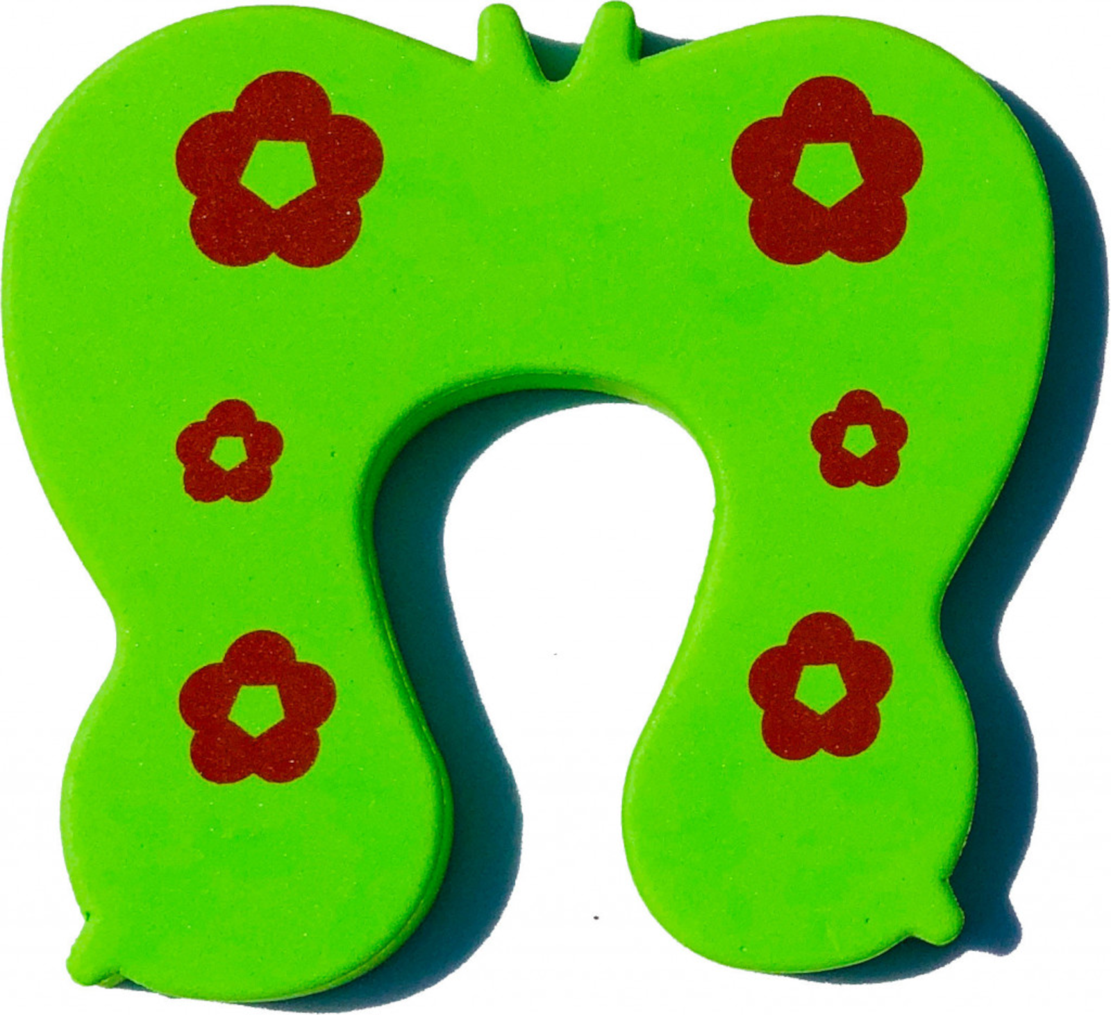 EWANTO Türstopper Schmetterling für Kinder und Haustiere aus Schaumstoff Finger Fensterstopper Einklemmschutz Kindersicherung TSS-01