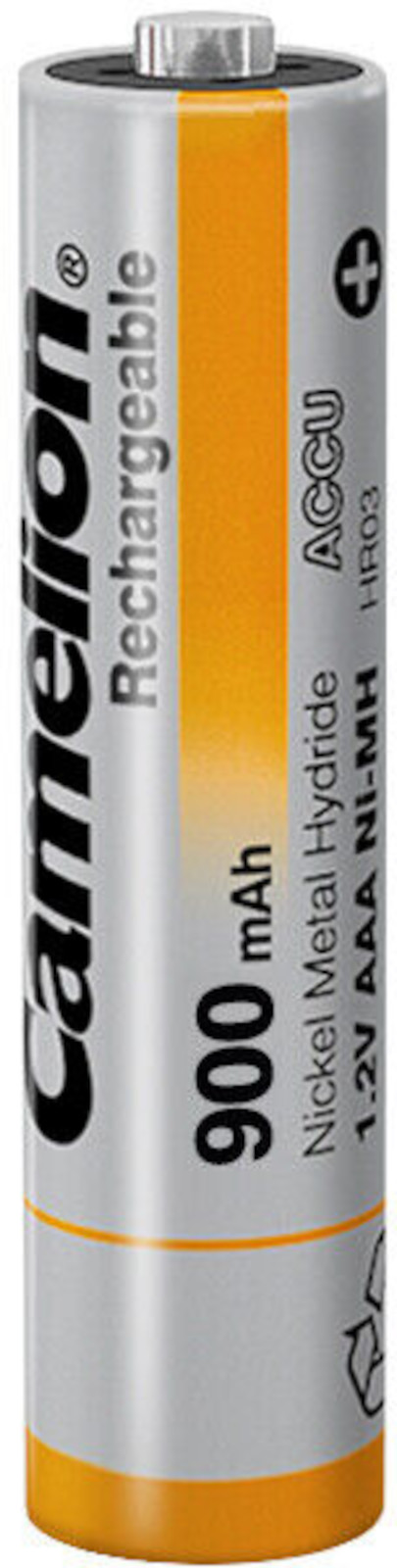 Camelion Ni-MH Rechargeable Akku AAA HR03 1,2V 900 mAh Bulk, Micro 17009403