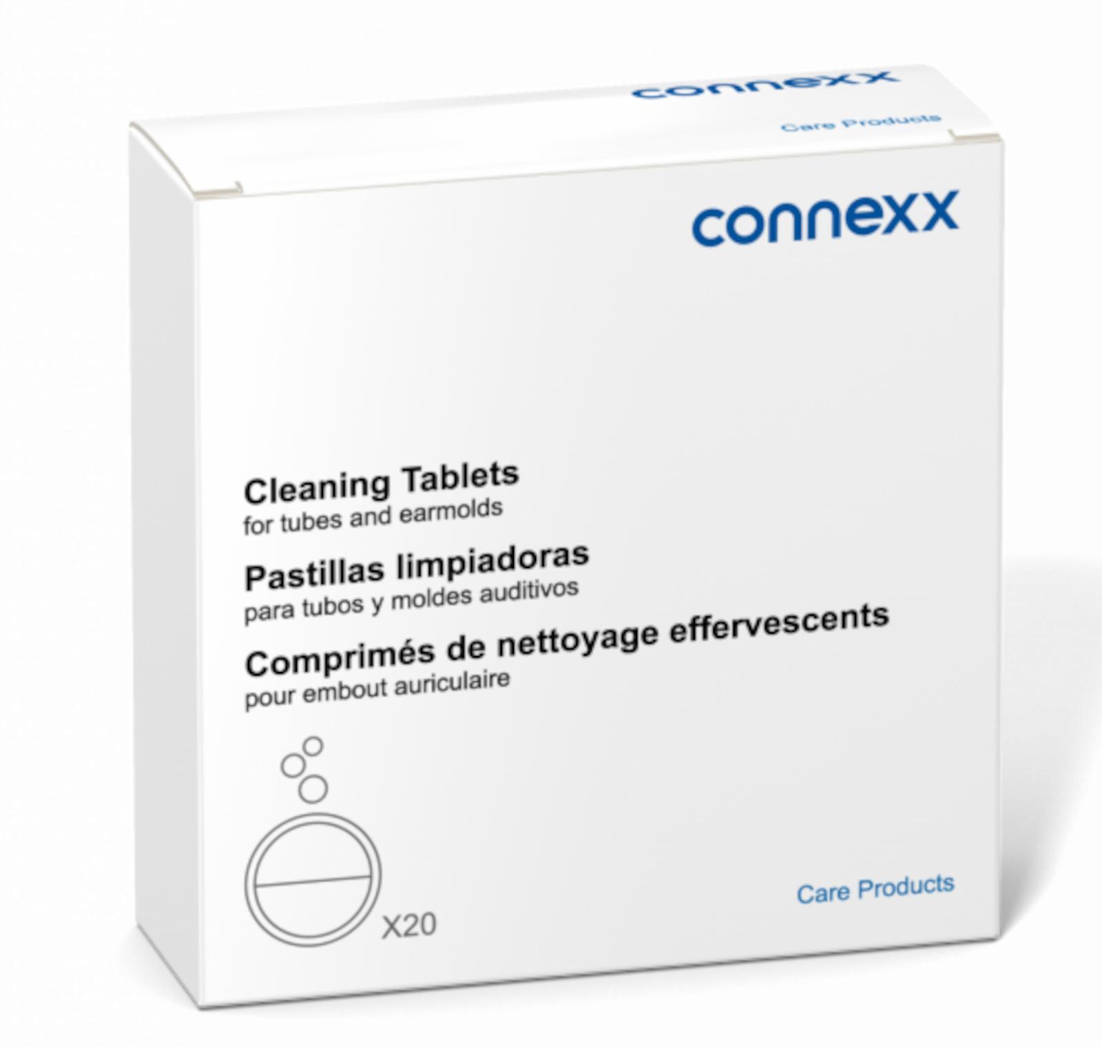connexx 20er Packung Hörgeräte-Reinigungstabletten zum Auflösen in Wasser Cleaning  10947088 10947088