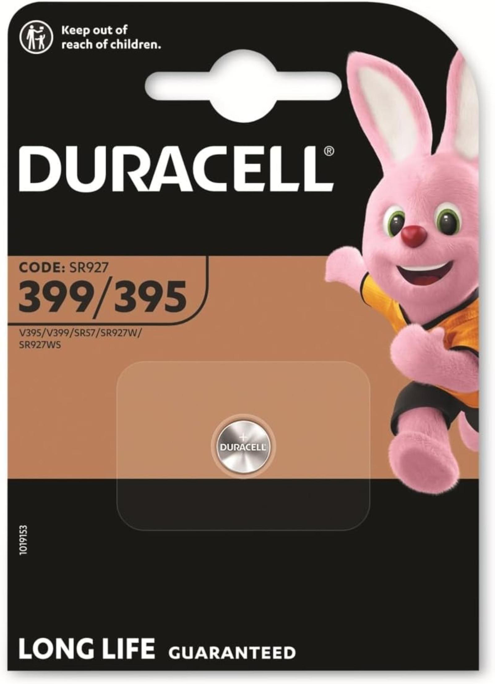Duracell 395 Uhrenbatterie 1er Blister 395