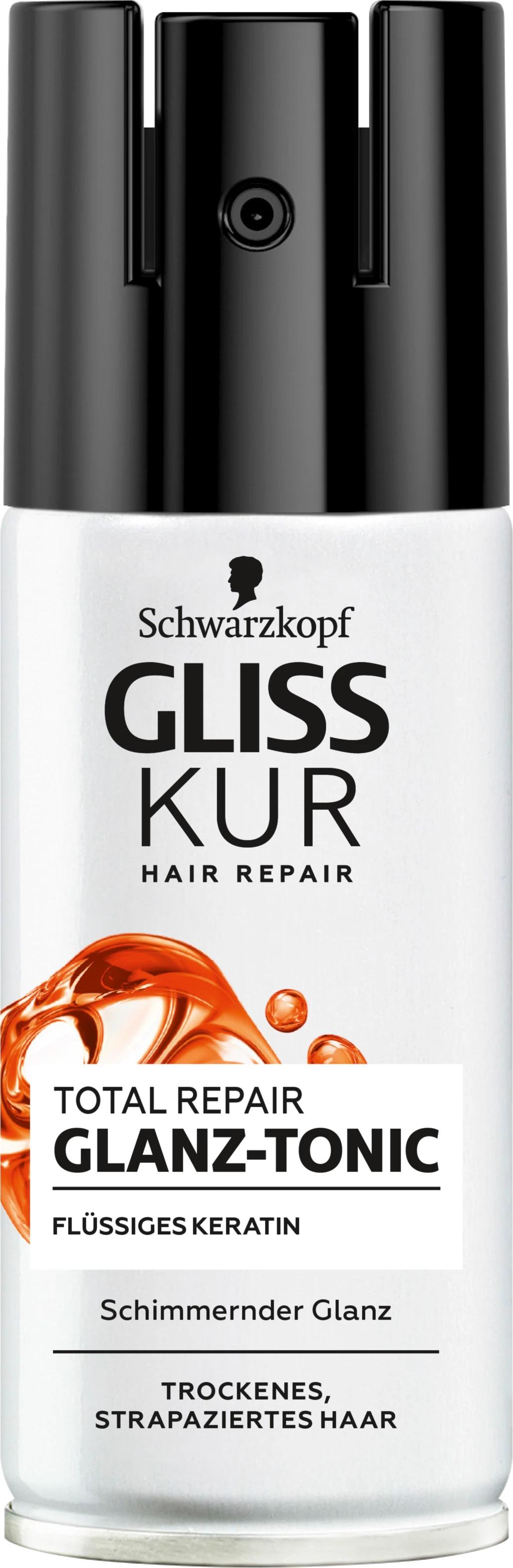 Schwarzkopf Gliss Kur Brillant Tonic 100 ml total repair Haar Tonic für trockenes Haar 