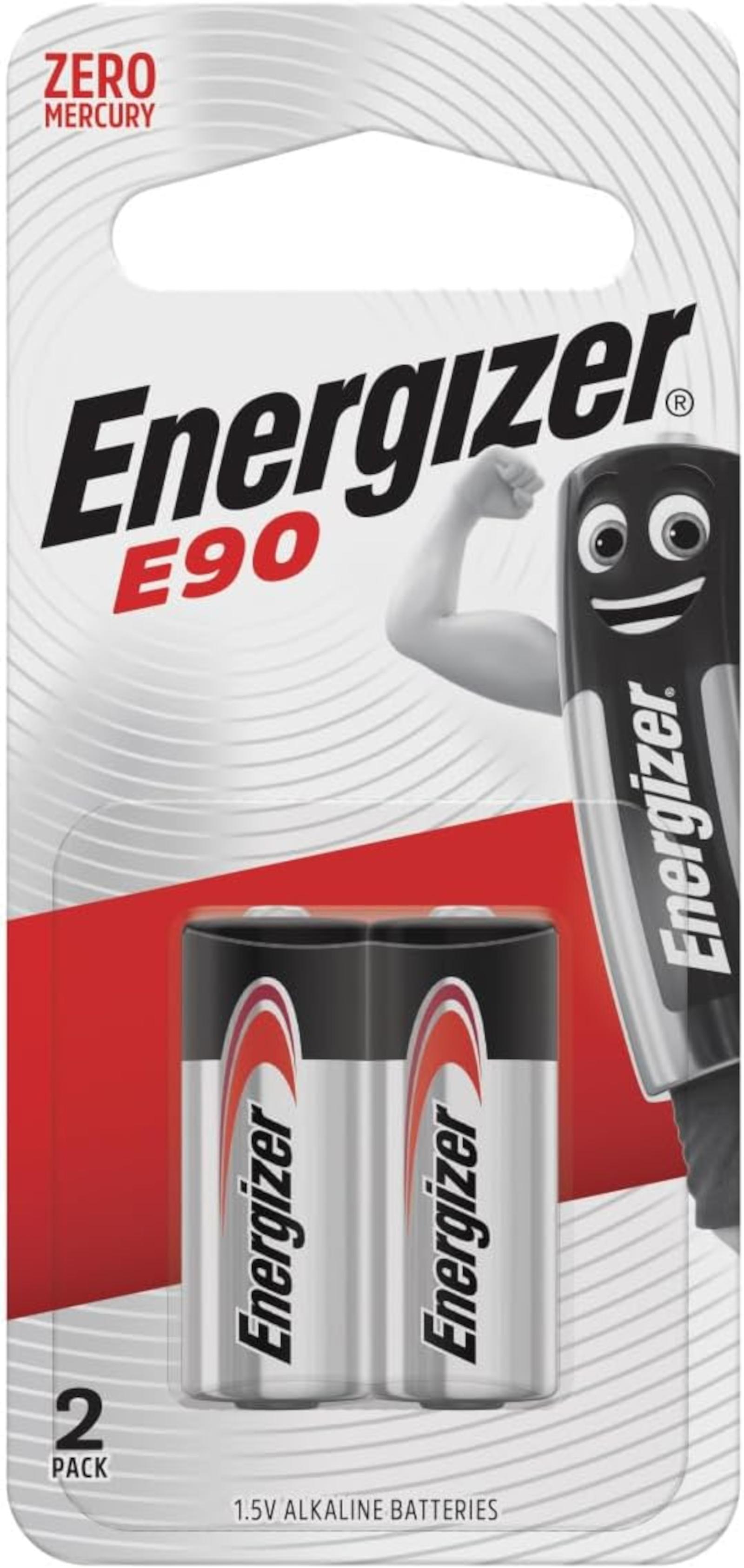 Energizer 2er Blister LR1/E90 Alkaline Batterie 1,5V Alarmanlage-Batterie Lady N E90BP2