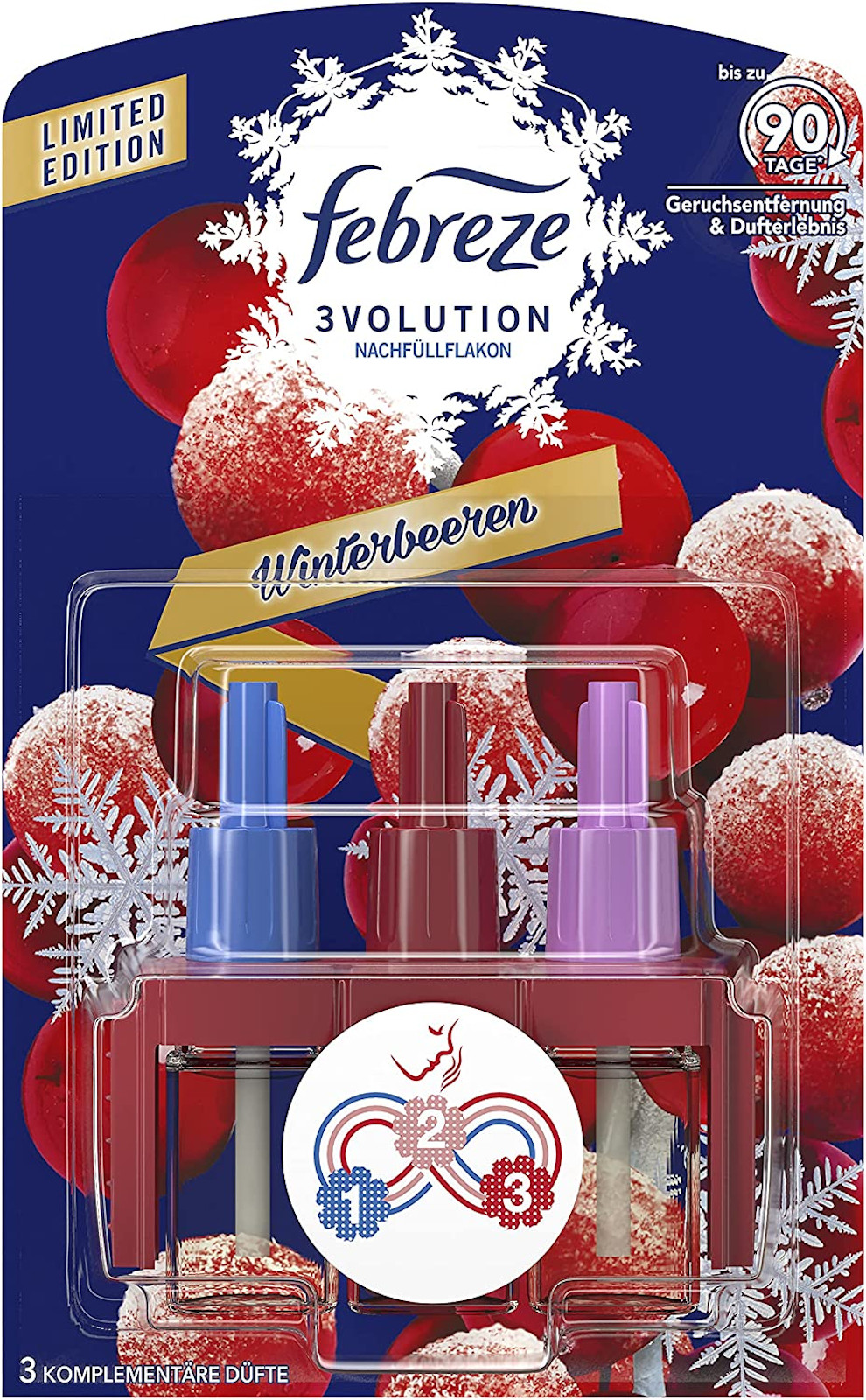 Febreze Duftstecker 3Volution Nachfüllpack Winterbeeren 