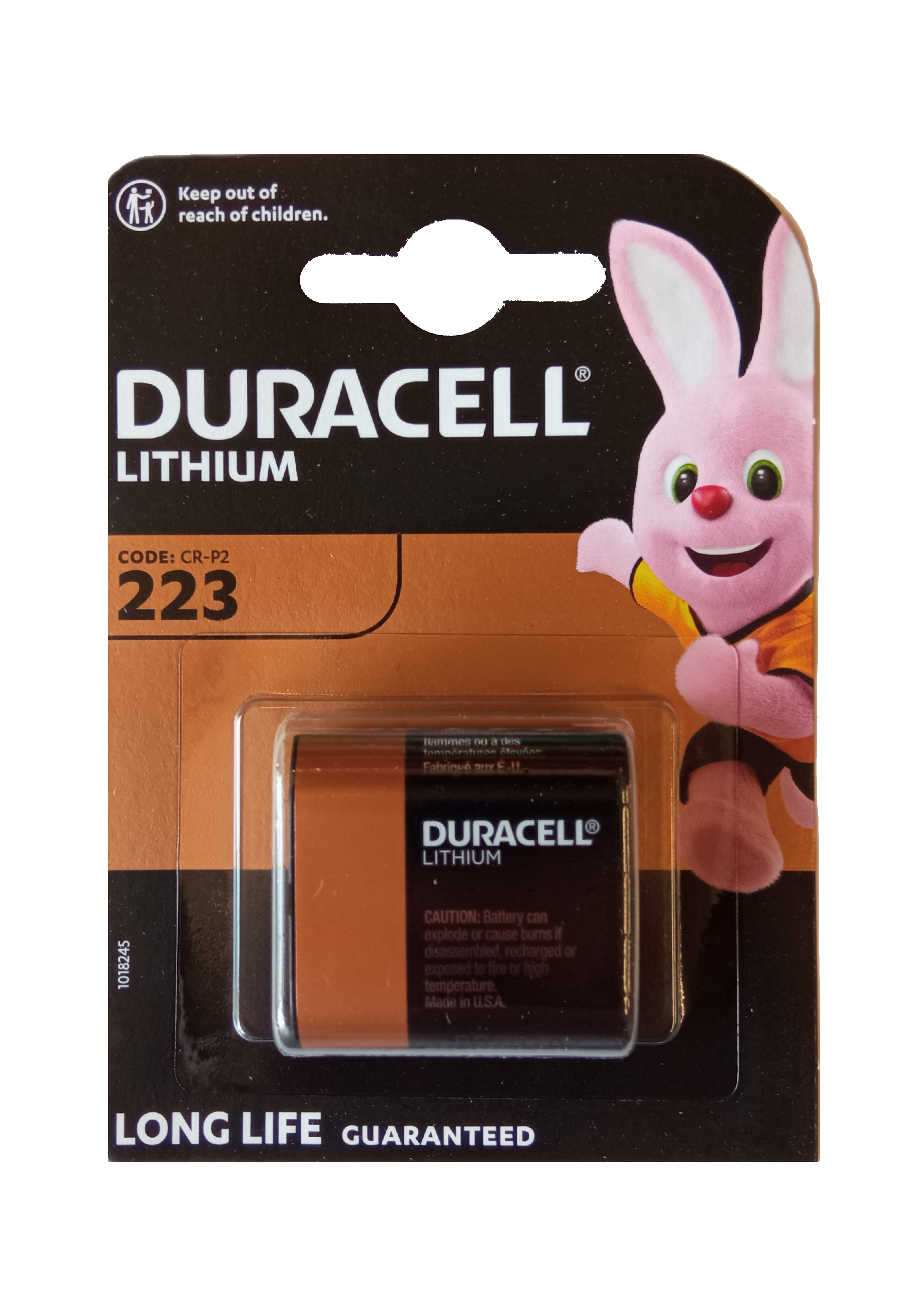 Duracell 6x Specialty High Power Lithium 223 Foto-Batterien 6 V Ultra Lithium CR-P2 1er Blister 223