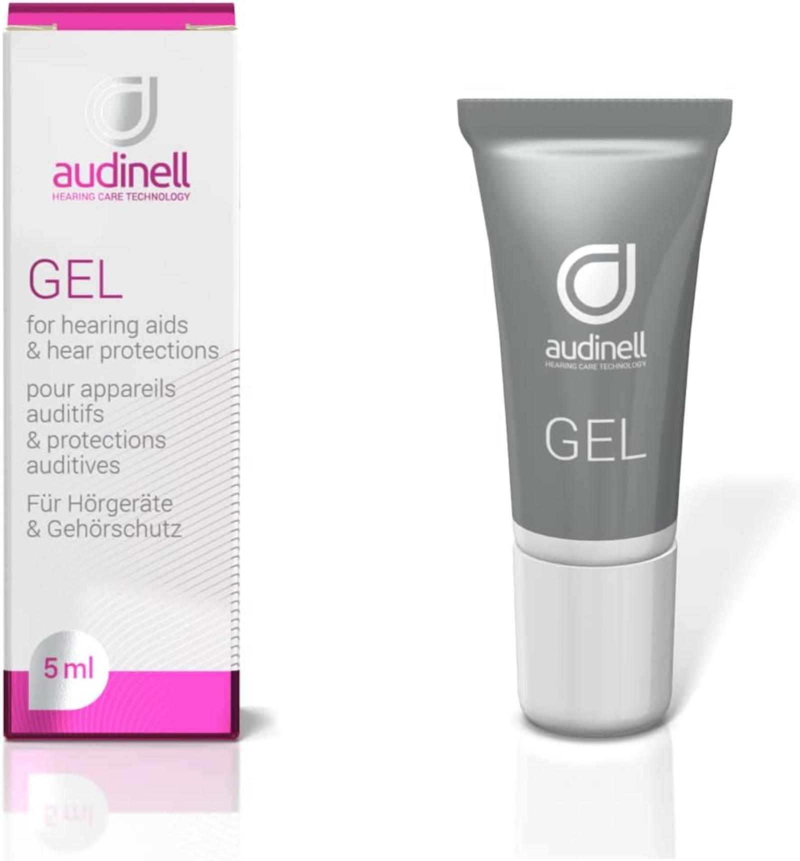 audinell 5ml Gel- erleichtert einführen und entfernen Hörgeräte, Gehörschutz, Hörhilfe - pflegend gegen Juckreiz NELL1GL-59