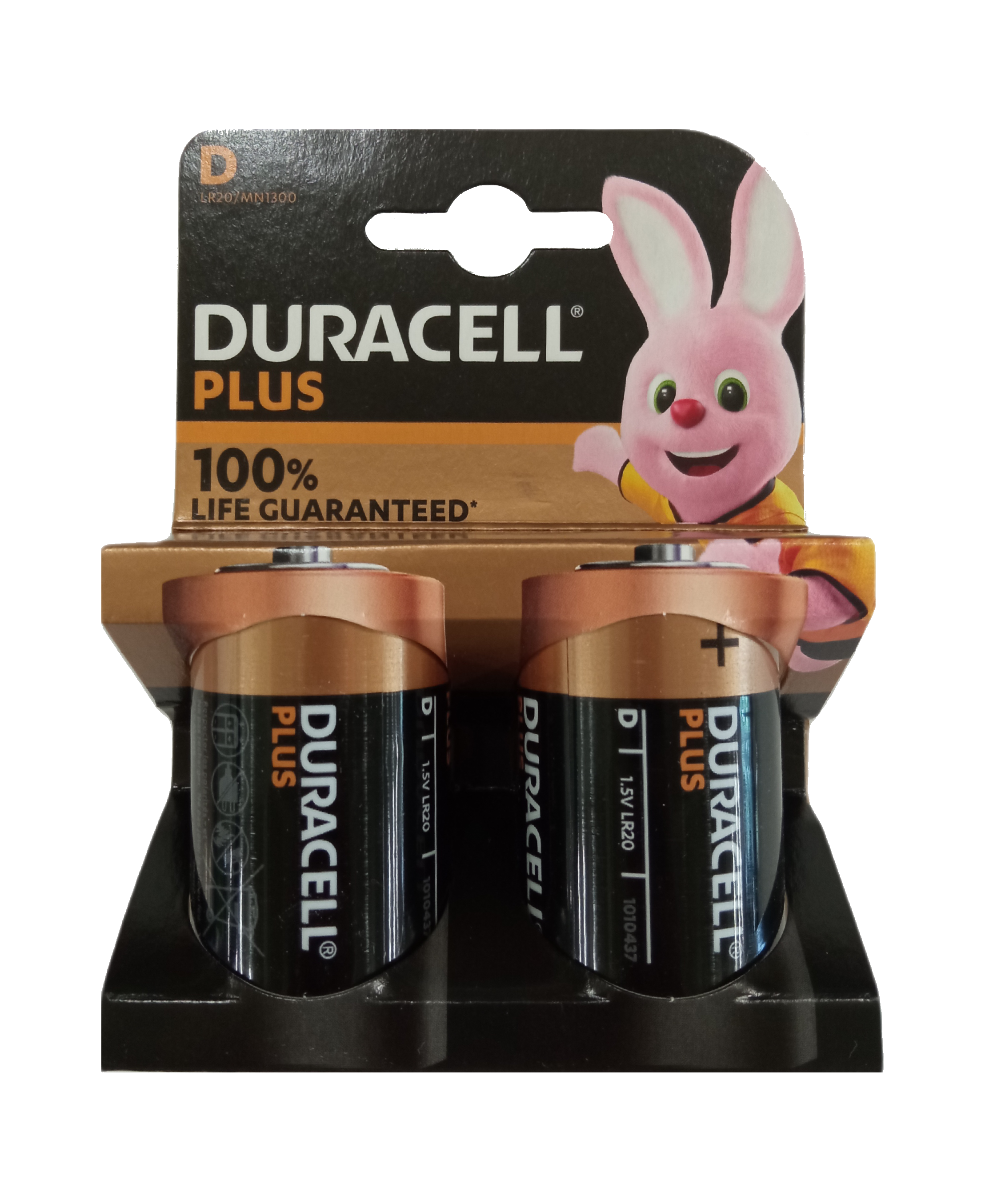 Duracell Plus Power D LR20 Mono 1,5 V Alkaline Batterie 2er Blister MN1300 Torica MN1300