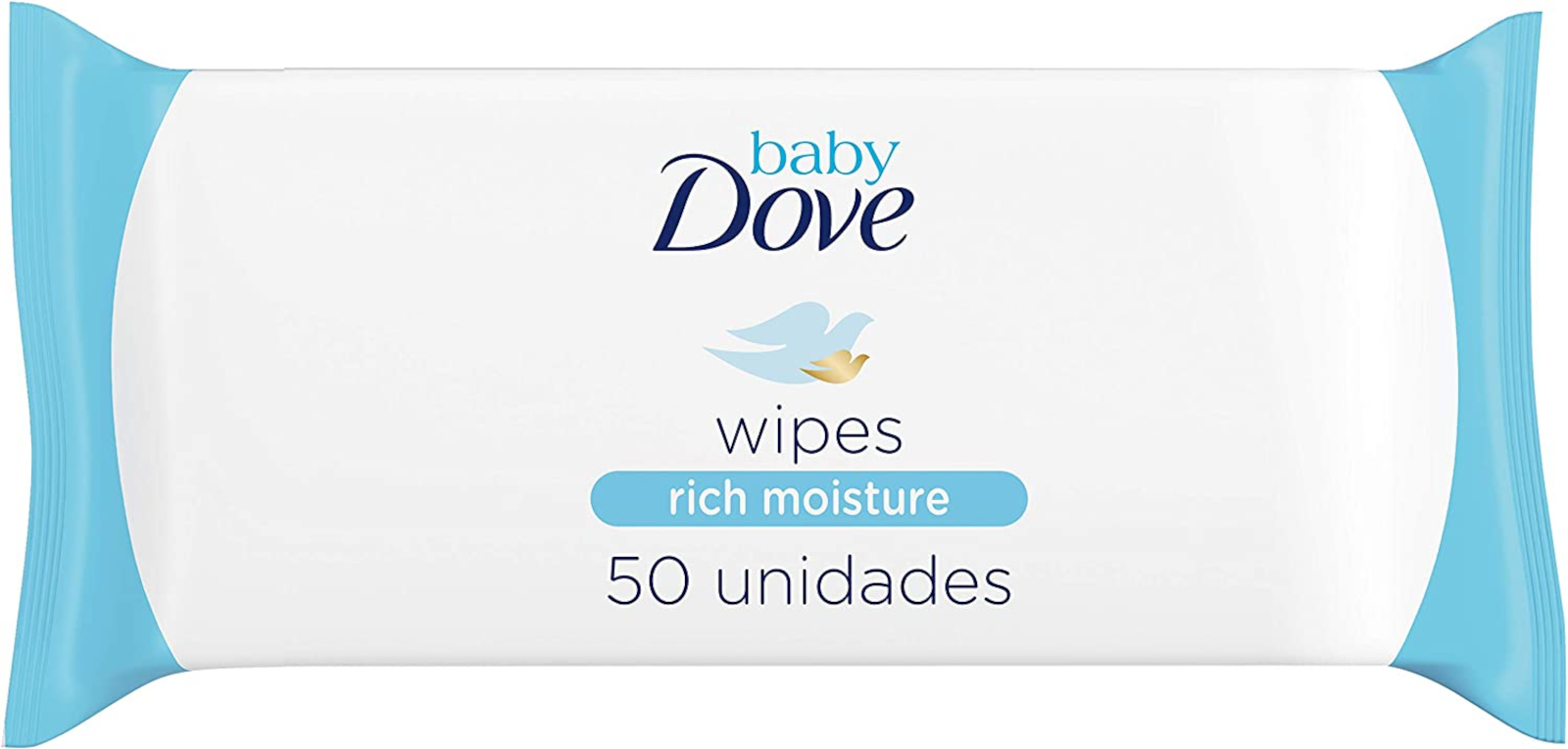Dove Baby Feuchttücher Baby Wipes 50 Stück 