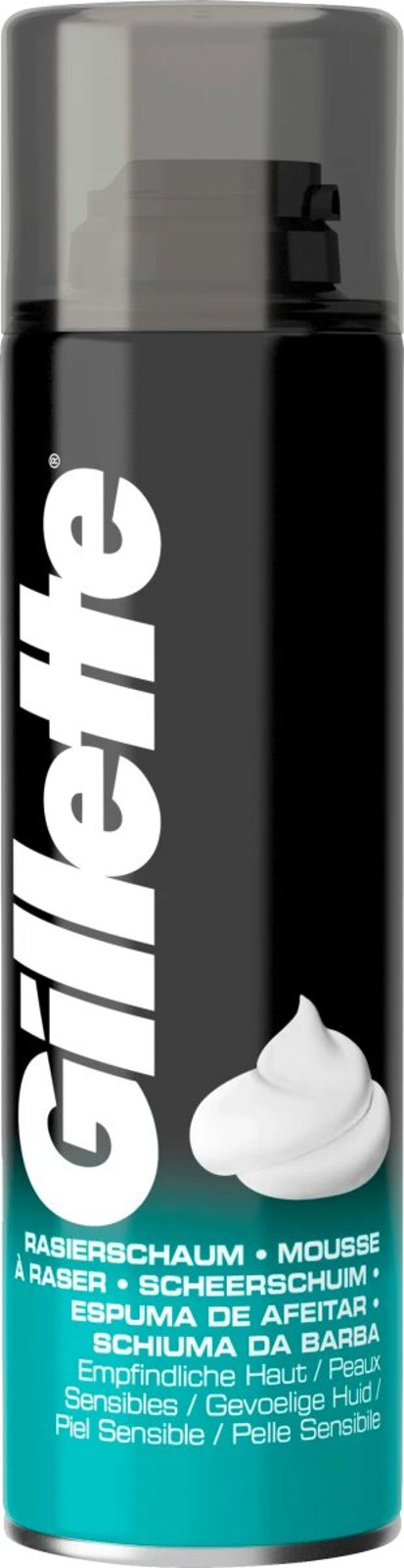 Gillette Rasierschaum Empfindliche Haut 200 ml 