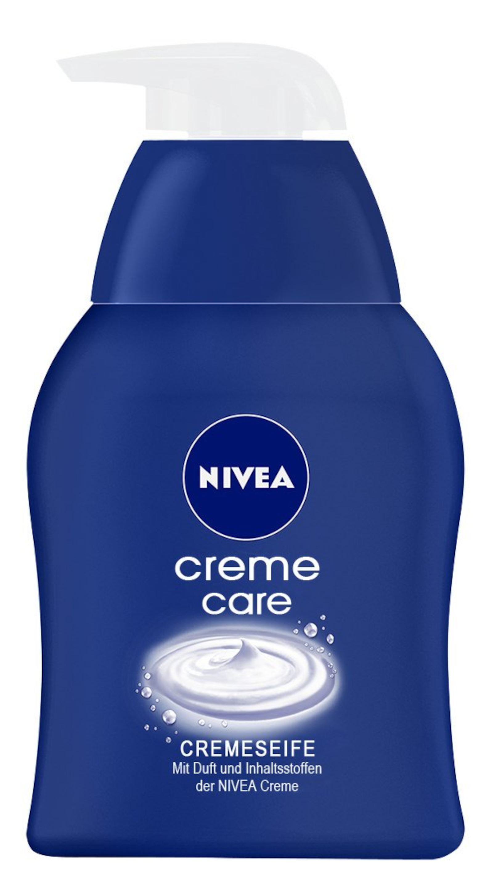 Nivea Creme Care Cremeseife mit Duft und Inhaltsstoffen der NIVEA Creme Handseife milde Seife mit sanftem Schaum 250 ml 